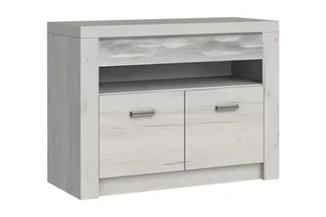 Indianapolis TV-bänk 96x42x73 cm - Vit - Products - Möbler - TV- & Mediamöbler - TV bänk & mediabänk