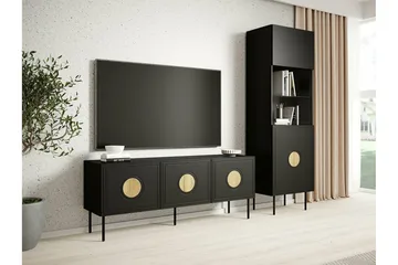 Juniskär Tv-skåp 151 cm - Svart - Products - Möbler - TV- & Mediamöbler - TV-skåp