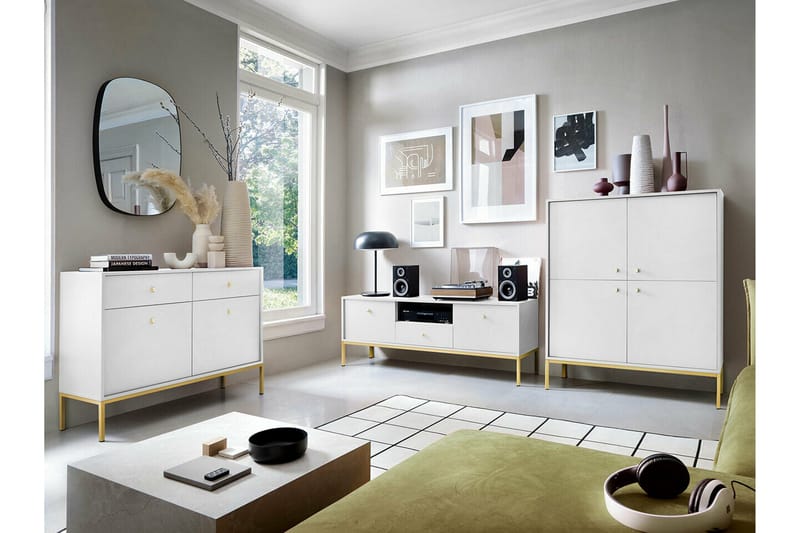 Klinkerville Tv-skåp 154 cm - Vit - Products - Möbler - TV- & Mediamöbler - TV-skåp