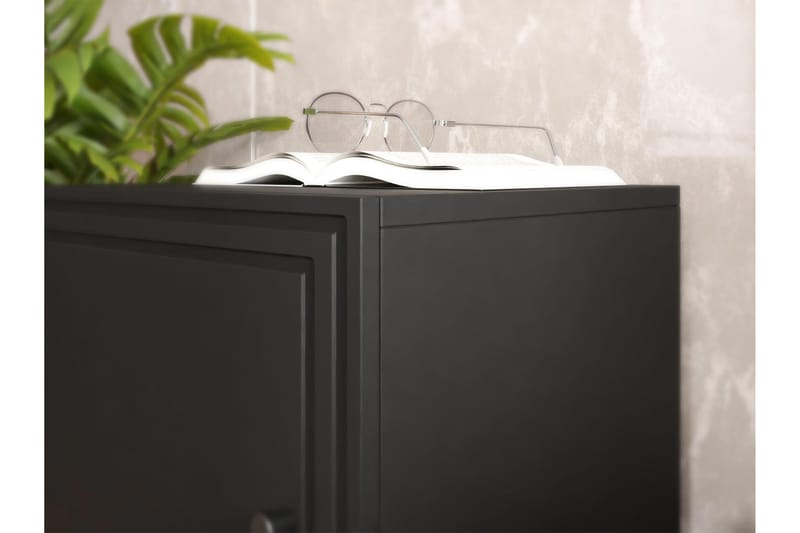 Laholm Tv-bänk 201 cm - Svart - Products - Möbler - TV- & Mediamöbler - TV bänk & mediabänk