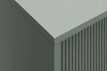 Matterhorn Smal tv-bänk med förvaring 40 cm djup 157 cm bred 58 cm hög - Grön - Products - Möbler - TV- & Mediamöbler - TV bänk & mediabänk