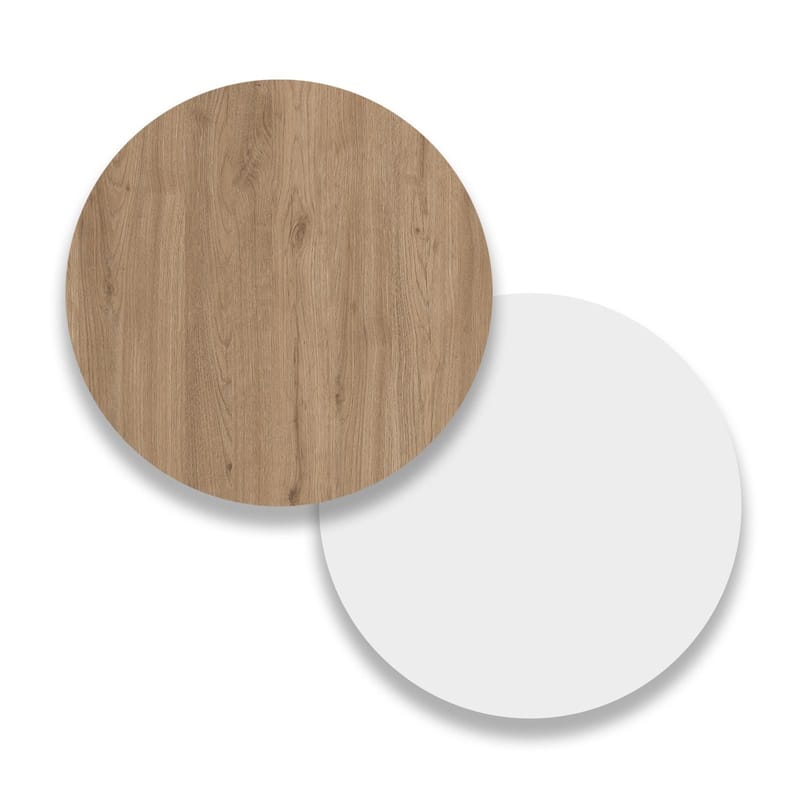 Nilena TV-bänk 160x45,1x35,5 cm - ek, vit - Products - Möbler - TV- & Mediamöbler - TV bänk & mediabänk