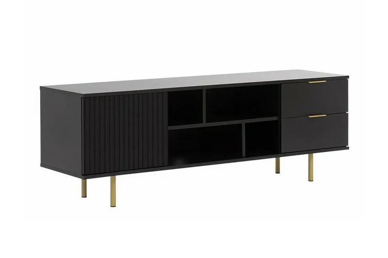 Staffin Tv-skåp 150 cm, Svart