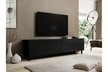 Strontian Tv-skåp 200 cm Scandinavian Choice Black - Products - Möbler - TV- & Mediamöbler - TV-skåp