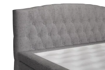 Belda Kontinentalsäng 140x200Fast - Grå - Products - Möbler - Säng - Kontinentalsäng