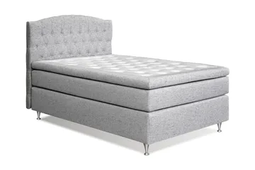 Belda Kontinentalsäng 140x200Fast - Ljusgrå - Products - Möbler - Säng - Kontinentalsäng