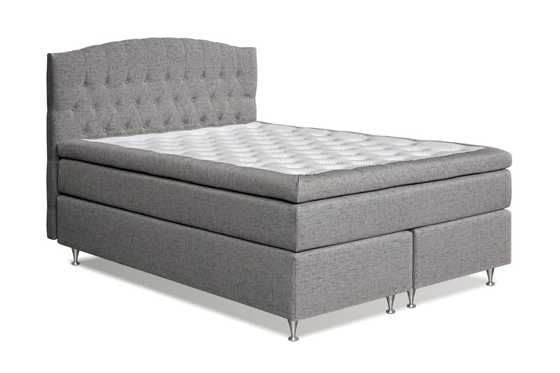 Belda Kontinentalsäng 160x200Medium - Grå - Products - Möbler - Säng - Kontinentalsäng
