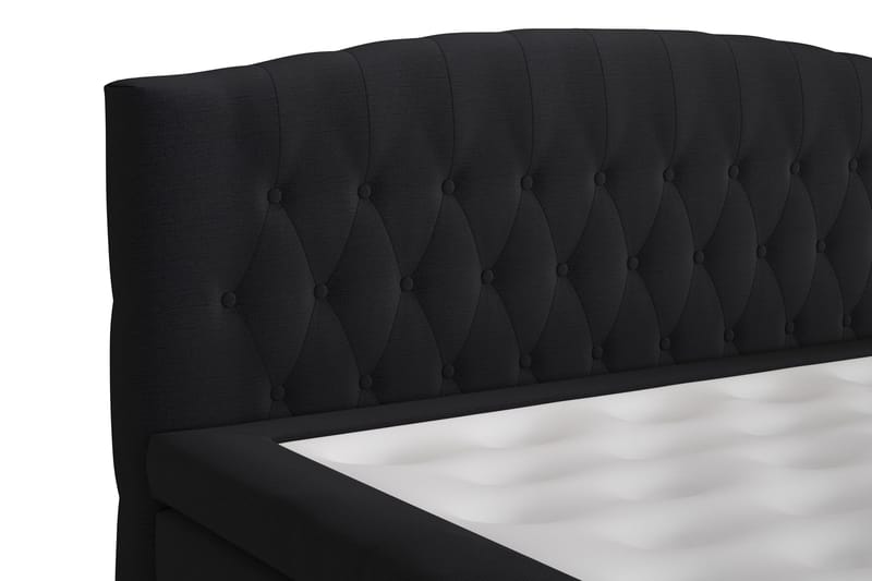 Belda Kontinentalsäng 160x200Medium - Svart - Products - Möbler - Säng - Kontinentalsäng