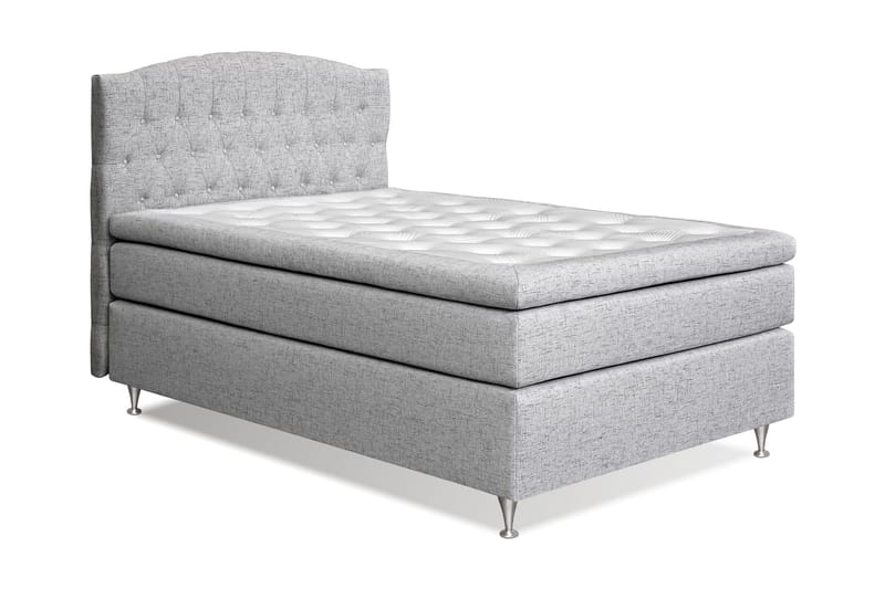 Belda Sängpaket 140x200 Fast - Ljusgrå - Products - Möbler - Säng - Kontinentalsäng