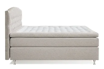 Belda Sängpaket 160x200 Fast - Beige - Products - Möbler - Säng - Kontinentalsäng