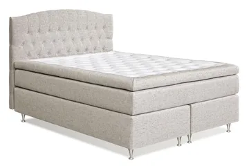 Belda Sängpaket 160x200 Fast - Beige - Products - Möbler - Säng - Kontinentalsäng