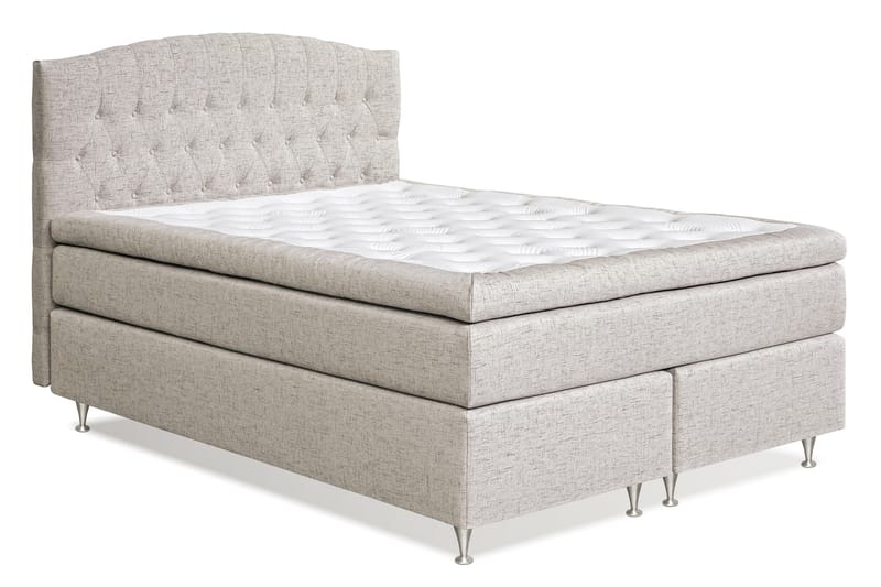 Belda Sängpaket 160x200 Fast - Beige - Products - Möbler - Säng - Kontinentalsäng