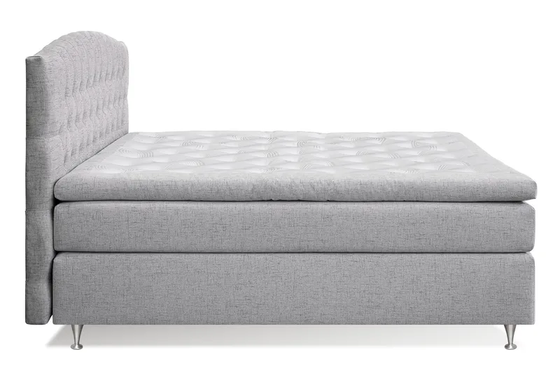 Belda Sängpaket 160x200 Fast - Ljusgrå - Products - Möbler - Säng - Kontinentalsäng