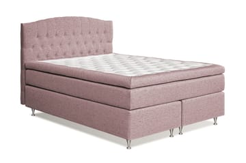 Belda Sängpaket 160x200 Fast - Rosa - Products - Möbler - Säng - Kontinentalsäng