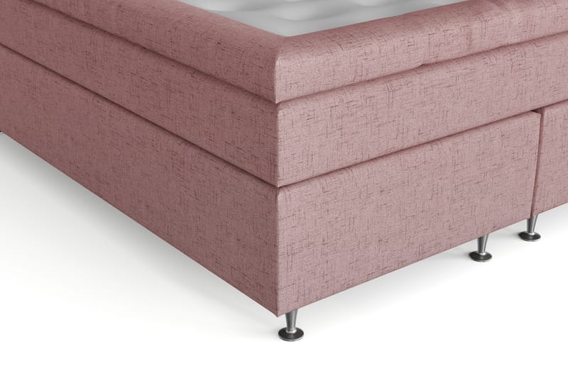 Belda Sängpaket 160x200 Fast - Rosa - Products - Möbler - Säng - Kontinentalsäng
