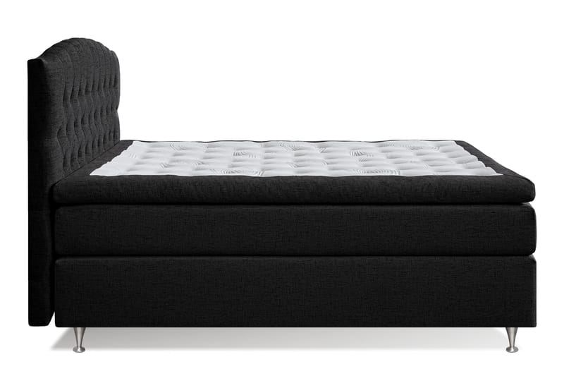 Belda Sängpaket 160x200 Fast - Svart - Products - Möbler - Säng - Kontinentalsäng