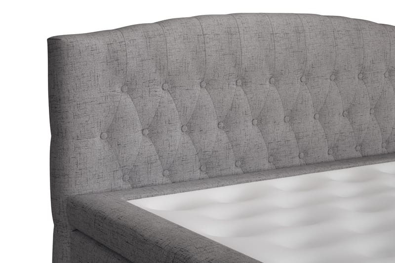 Belda Sängpaket 180x200 Fast - Grå - Products - Möbler - Säng - Kontinentalsäng
