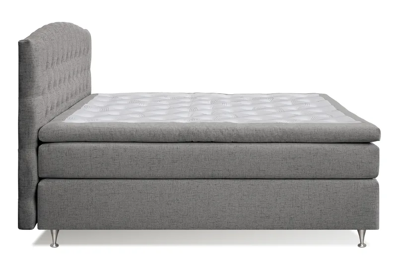 Belda Sängpaket 180x200 Fast/Medium - Grå - Products - Möbler - Säng - Kontinentalsäng
