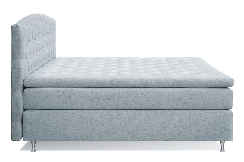 Belda Sängpaket 180x200 Fast/Medium - Ljusblå - Products - Möbler - Säng - Kontinentalsäng