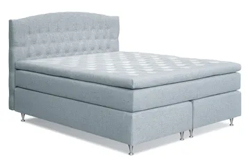 Belda Sängpaket 180x200 Fast/Medium - Ljusblå - Products - Möbler - Säng - Kontinentalsäng