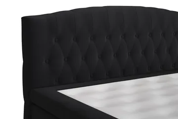 Belda Sängpaket 180x200 Fast/Medium - Svart - Products - Möbler - Säng - Kontinentalsäng