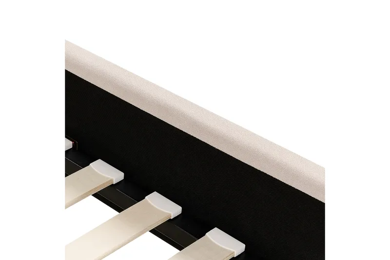 Benicio Sängram 180x200 cm - Beige/Guld - Products - Möbler - Säng - Sängram & sängstomme