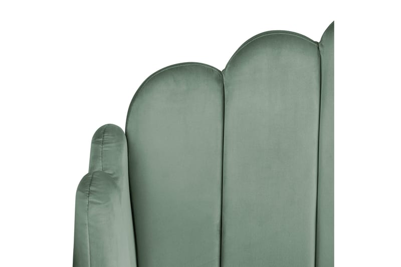 Benicio Sängram 180x200 cm - Grön/Guld - Products - Möbler - Säng - Sängram & sängstomme