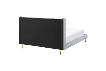 Bernie Sängram 160x200 cm - Grå/Guld - Products - Möbler - Säng - Sängram & sängstomme