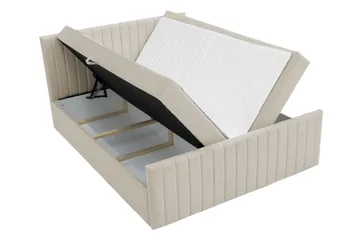 Calrosor Sängpaket Kontinentalsäng med Förvaring 160x200 cm - Grön - Products - Möbler - Säng - Komplett sängpaket