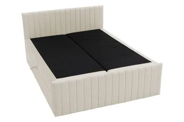 Calrosor Sängpaket Kontinentalsäng med Förvaring 180x200 cm - Beige - Products - Möbler - Säng - Komplett sängpaket
