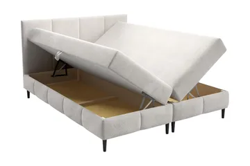 Celestine Förvaringssäng 120x200 cm - Svart - Products - Möbler - Säng - Komplett sängpaket