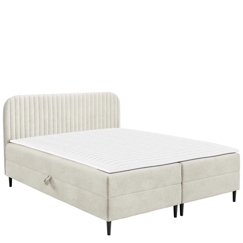 Celestine Förvaringssäng 160x200 cm, Vit