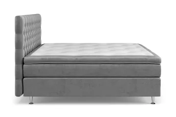 Celine Kontinentalsäng 180x200cm - Grå/Sammet - Products - Möbler - S äng - Kontinentalsäng