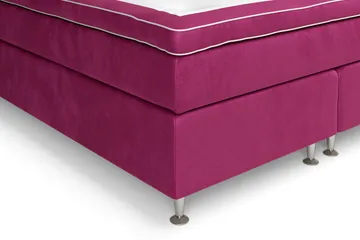 Celine Kontinentalsäng 180x200cm - Rosa/Sammet - Products - Möbler - Säng - Kontinentalsäng