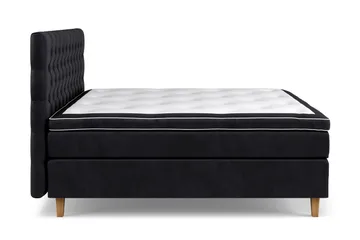 Celine Kontinentalsäng 180x200cm - Svart/Sammet - Products - Möbler - Säng - Kontinentalsäng