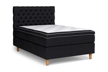 Celine Sängpaket 120x200 cm - Svart/Sammet - Products - Möbler - Säng - Kontinentalsäng