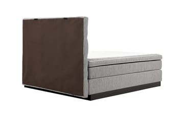 Charleston Kontinentalsäng 160x200 Fast Polyeterskum - Ljusgrå - Products - Möbler - Säng - Kontinentalsäng