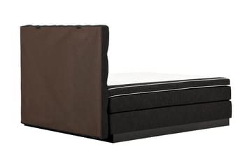 Charleston Kontinentalsäng 160x200 Fast Polyeterskum - Svart - Products - Möbler - Säng - Kontinentalsäng