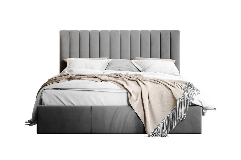 Derry Sängram 180x200 cm, Grå