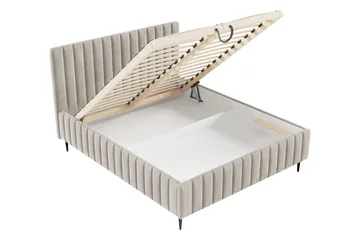 Desio Förvaringssäng 180x200 cm - Beige - Products - Möbler - Säng - Säng med förvaring