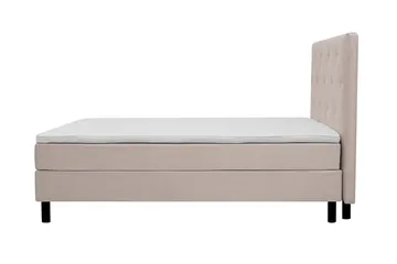 Dream Komplett Sängpaket 160x200 cm Assymetriska knappar - Beige - Products - Möbler - Säng - Kontinentalsäng