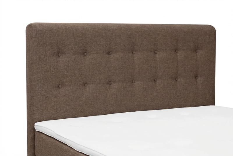 Dream Komplett Sängpaket 160x200 cm Knappar - Brun - Products - Möbler - Säng - Kontinentalsäng