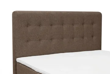 Dream Komplett Sängpaket 180x200 cm Knappar - Brun - Products - Möbler - Säng - Kontinentalsäng