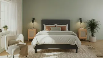 Dream Komplett Sängpaket 180x200 - Mörkgrå - Products - Möbler - Säng - Kontinentalsäng