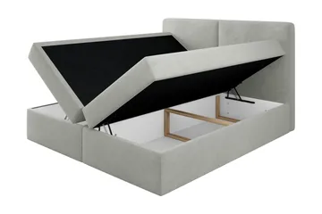 Garris Sängpaket Kontinentalsäng 160x200 cm - Ljusgrå - Products - Möbler - Säng - Komplett sängpaket