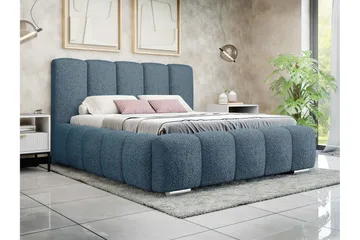 Gioia Förvaringssäng 160x200 cm - Blå - Products - Möbler - Säng - Säng med förvaring