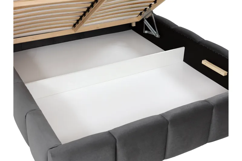 Gioia Förvaringssäng 180x200 cm - Vit - Products - Möbler - Säng - Säng med förvaring