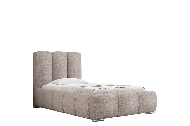 Gioia Sängram med Förvaring 90x200 cm - Rosa - Products - Möbler - Säng - Sängram & sängstomme