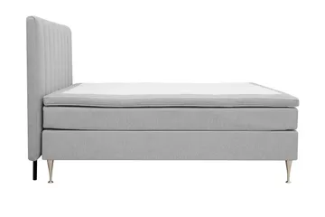 Hilton High Komplett Sängpaket 160x200 cm - Grå - Products - Möbler - Säng - Kontinentalsäng