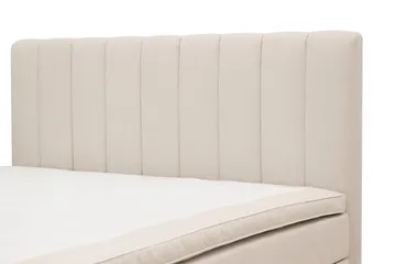 Hilton High Komplett Sängpaket 160x200 cm - Ljusbeige - Products - Möbler - Säng - Kontinentalsäng